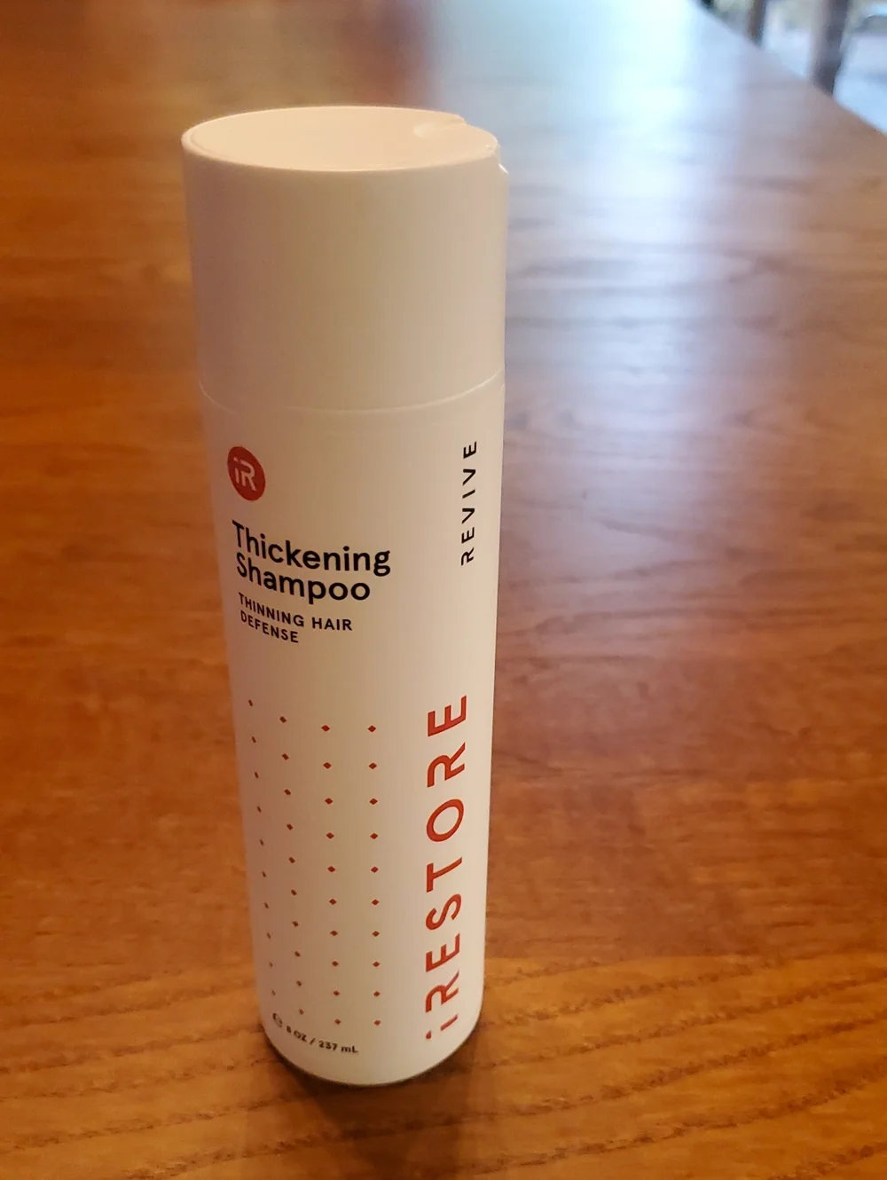 iRestore Thickening Shampoo for Men - White and Orange